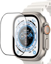 Geschikt voor Apple Watch Ultra / Ultra 2 49mm Screenprotector - Beschermglas Folie Geschikt voor Apple Watch Ultra / Ultra 2 49mm
