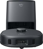 eufy Clean X9 Pro - Combinaison robot aspirateur et serpillère avec Auto Clean Station - 2 serpillères rotatives - Puissance d'aspiration 5 500 Pa - Nettoyage et séchage automatiques de la serpillère