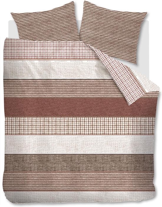 Housse de couette Riviera Maison Tailor - extra large - 260x200 / 220 cm - Terra