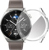 Beschermende watch case - hoesje - geschikt voor Huawei GT 3 Pro 43 mm - transparant