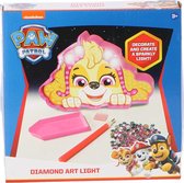 Paw Patrol - Skye - Diamond Art Light - Diamantkunst Met Verlichting - Nachtlamp - Lamp