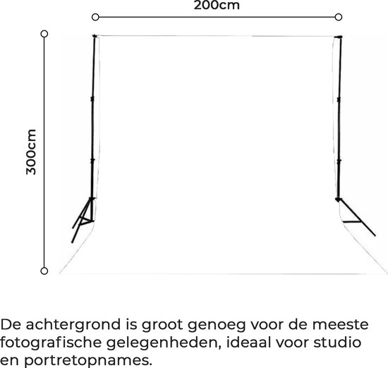 Foto: Donley whitescreen 300 400cm vinyl uittrekbare witte screen fotostudio met chromakey effect film shooting background backdrops fotografie fotografie video en televisie whitescreen wit fotodoek achtergronddoek voor fotostudio