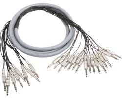 MUSIC STORE MCO 3.0 PPE8-16Y Multicore 3m Insertcore, 16xMojack/8xStejack - Analoge multicore kabel