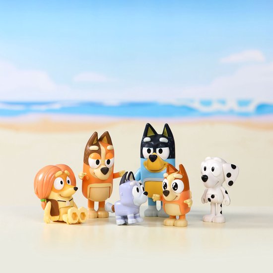 Pack de 8 figurines - Bluey au meilleur prix