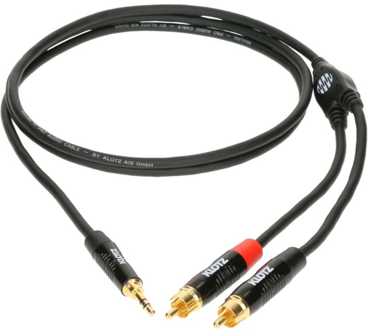 Klotz KY7-600 Mini jack naar RCA Y-kabel 6 meter