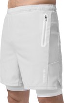 Hayabusa Layered Performance-Short - Heren - Lichtgrijs - maat L