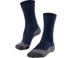 FALKE TK2 Cool Wandelsokken anti blaren, medium padding functioneel garen sportsokken heren blauw - Maat 44-45