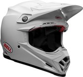 Bell Moto-9S Flex Solid Gloss White Helmet Full Face XL - Maat XL - Helm