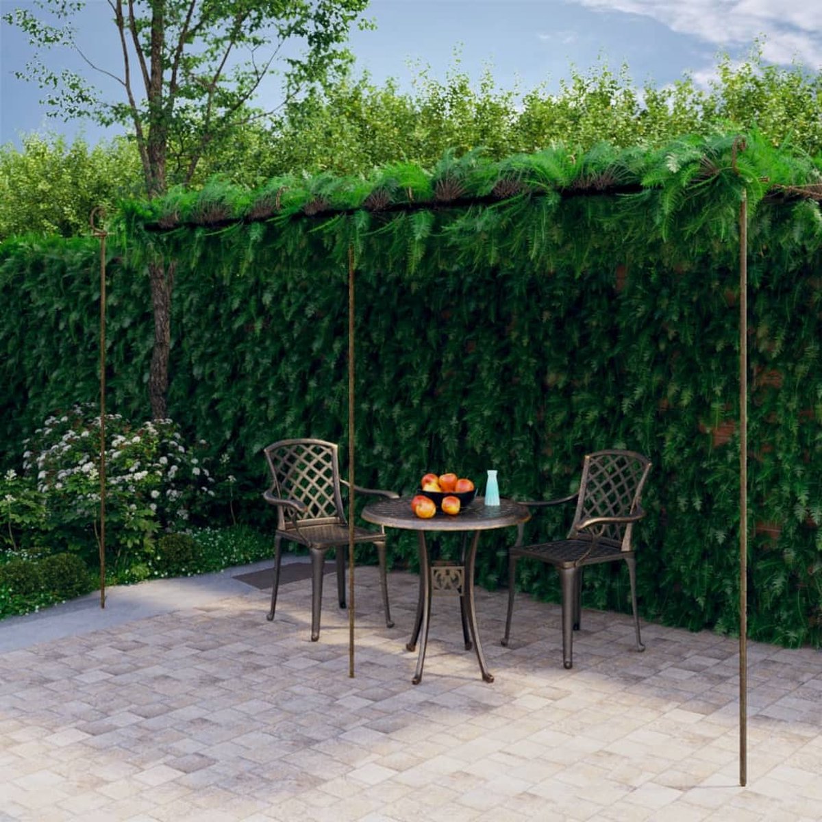 vidaXL Banc de rangement de jardin avec kussen 91 cm Bois d'acacia massif