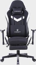 HICON Gaming Chair Splendore - Ergonomique - Chaise de Gaming - Chaise de bureau - Réglable - Sièges de jeu - Racing - Chaise de Gaming - Zwart