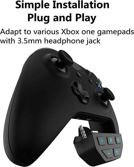 Adaptateur de casque de carte son Gamepad pour Xbox One Xbox Series / X / S  / PS5 (Noir) | bol