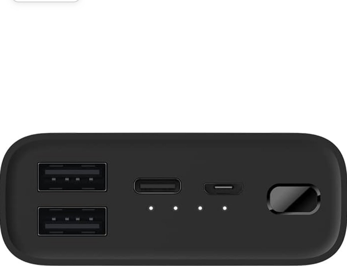 Xiaomi Mi 3 Powerbank 10000mAh Ultra Compact Zwart - afbeelding 3