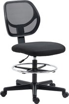 Vinsetto Bürostuhl ideal für Sitz und Stehplätze mit Fußstütze 921-631V00