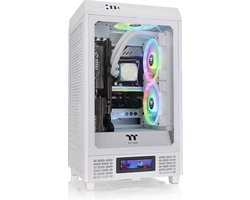 Behuizing Thermaltake The Tower 200 Mini Tower ""Snow"" White retail