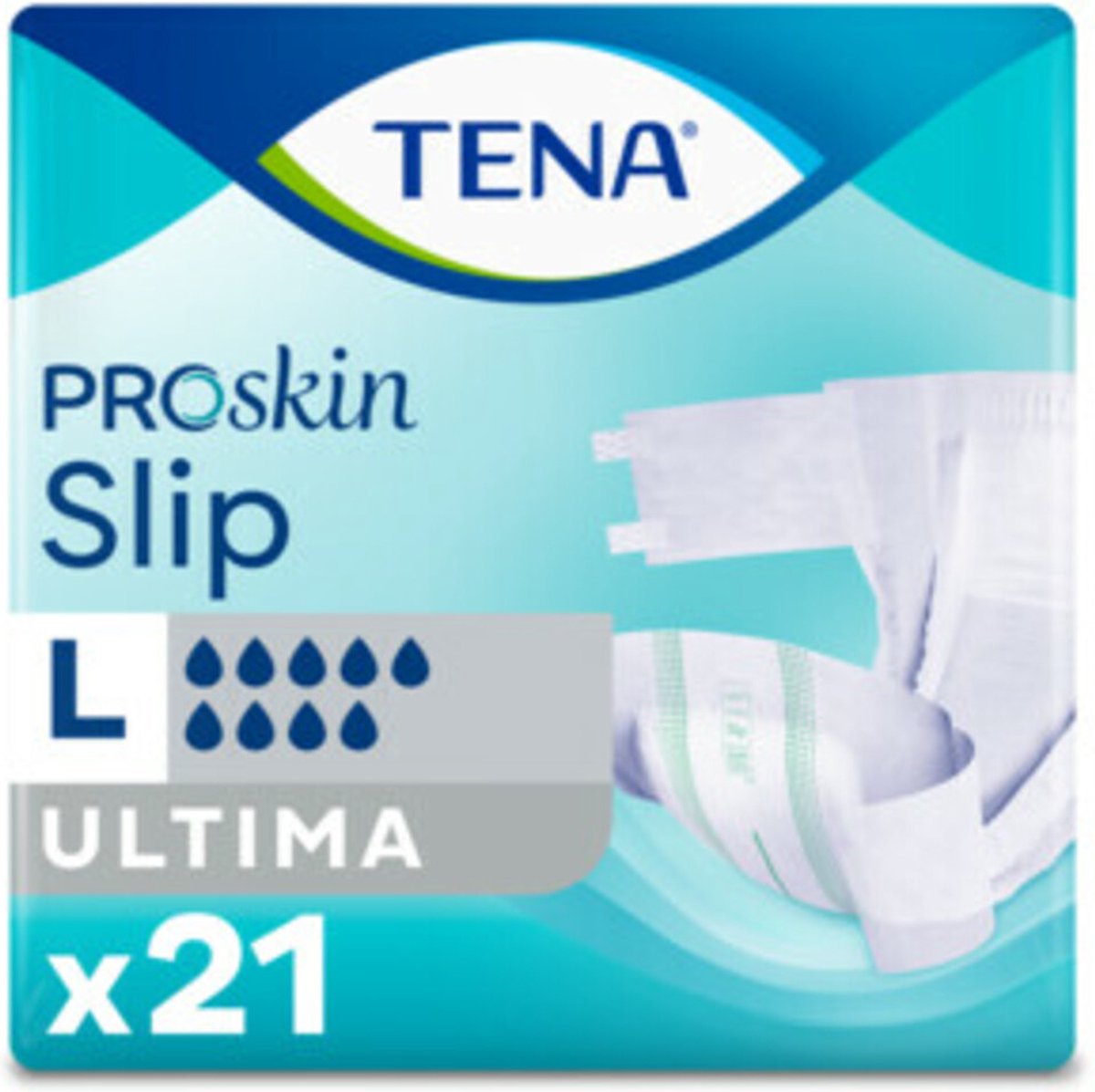 Goedkoopste TENA ProSkin Slip Ultima L - 3 x 21 stuks - Voordeelverpakking