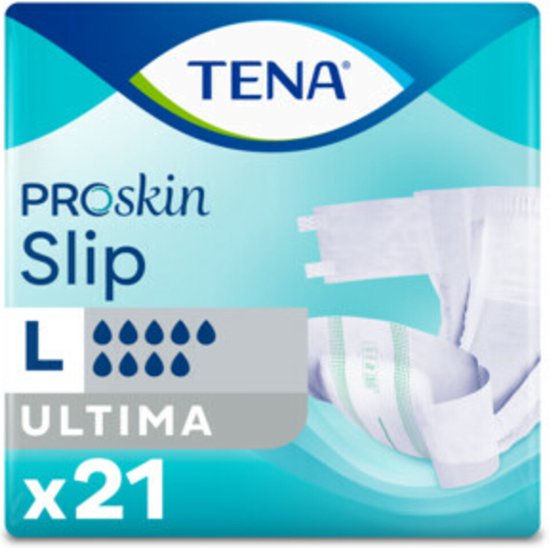 TENA Proskin Slip, maat L, 21 stuks, Ultima.