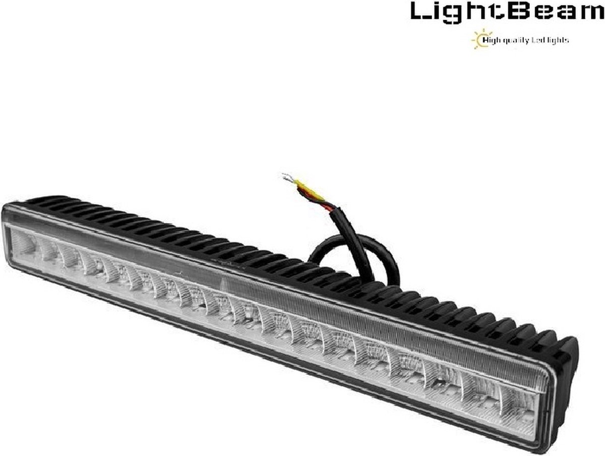 Led Light Bar 45 watt met positielicht R112 R7 R10 gekeurd 4000 LUMEN licht