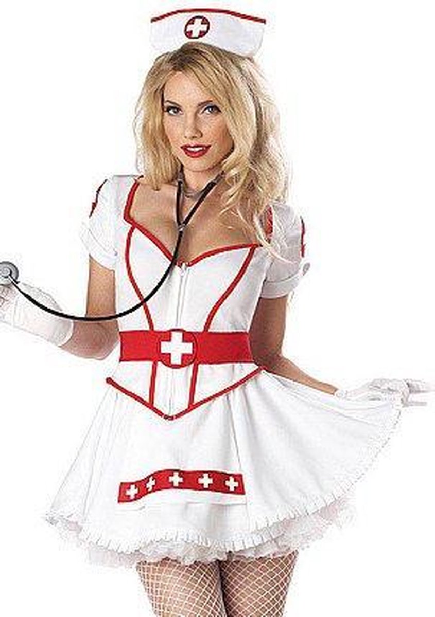 CALIFORNIA COSTUMES - Sexy Nurse verpleegster kostuum voor vrouwen - S  (38/40) | bol.com