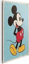 Mickey Mouse - Schilderij 40 x 50 cm