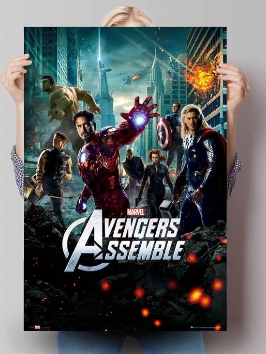 Reinders Poster Avengers - onesheet - Poster - 61 × 91,5 cm - no. 22689 |  bol