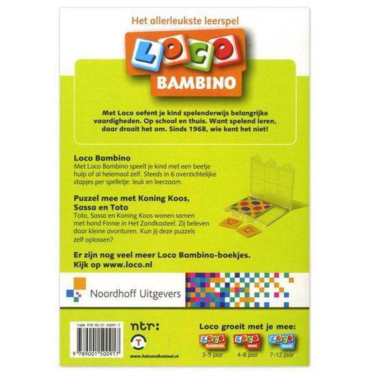 Loco Bambino Boekje - Puzzel mee met Koos, Toto - 3/5 Jaar | Games | bol.com