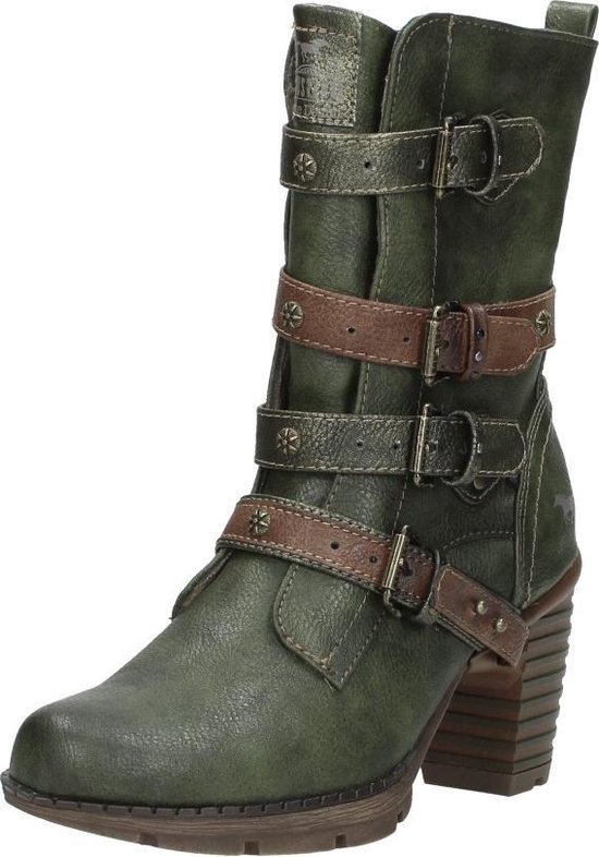 Mustang dames laars - Kaki - Maat 38 | bol.com