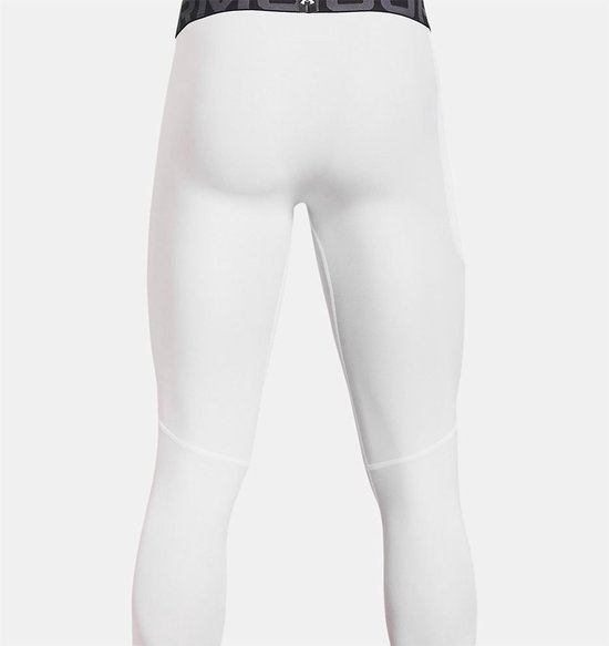 Under Armour HeatGear 3/4 Legging Heren - thermobroek - wit - Mannen van Under Armour — afbeelding 4