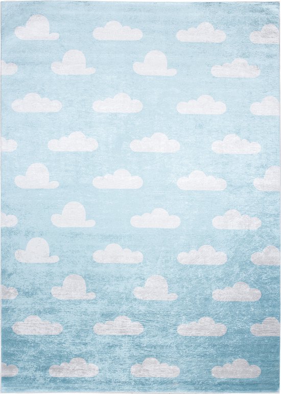 Kindertapijt Ninique | Roze | 120 cm rond | 10P386P7P1V51