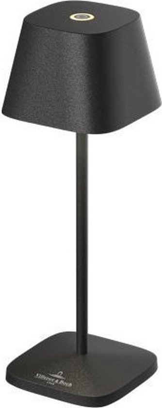 Lampe de table Neapel Micro rechargeable noire IP65 CCT dimmable - Moderne - Villeroy & Boch