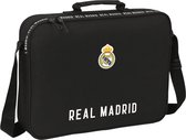 Schooltas Real Madrid C.F. Corporativa Zwart (38 x 28 x 6 cm)
