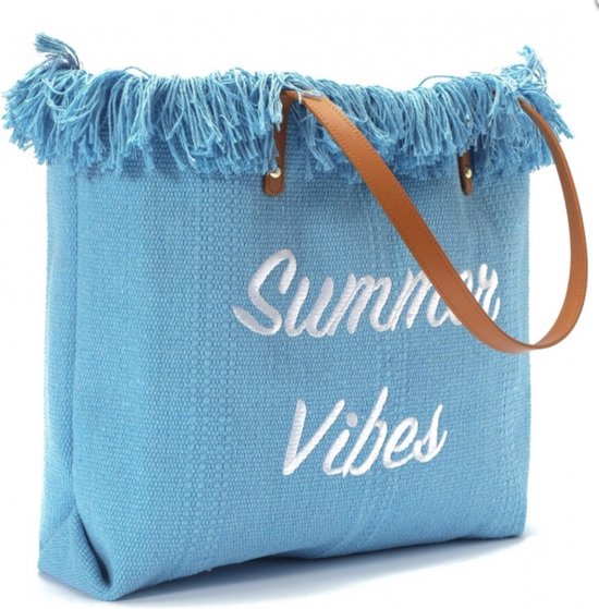 Sac de plage-bleu-summer vibes