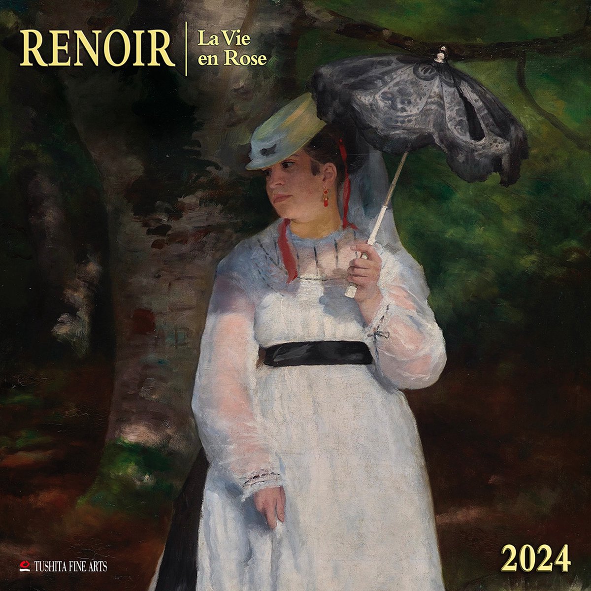 Auguste Renoir - La Vie en Rose Kalender 2024