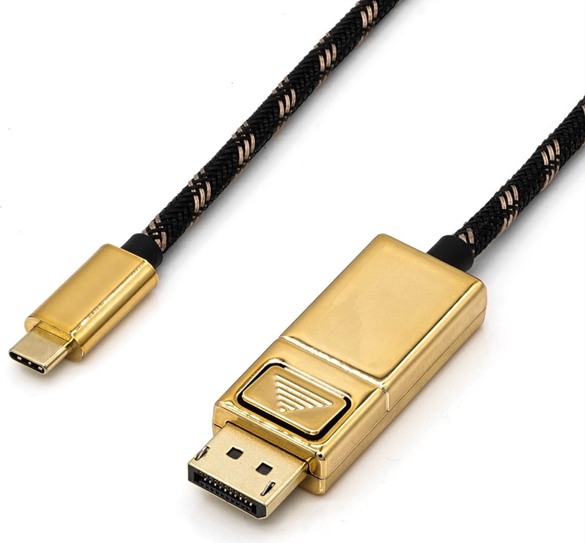 ROLINE GOLD USB type C - DisplayPort adapterkabel, v1.2, M/M, 2 m