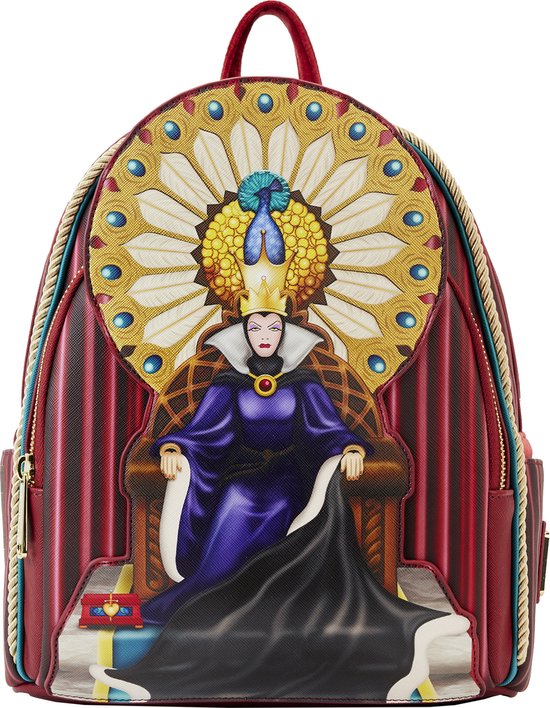 Loungefly: Disney Snow White - Evil Queen Throne Mini Backpack