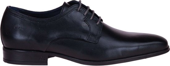 Fluchos -Heren -  zwart - geklede lage schoenen - maat 45
