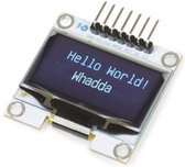 Whadda Oled-display Arduino 1.3" 35 X 33,5 Mm Blauw
