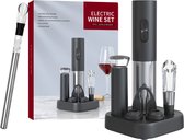 Vinoh elektrische Wijnopener - Kurkentrekker - met wijnkoeler stick - Accessories - AA batterijen