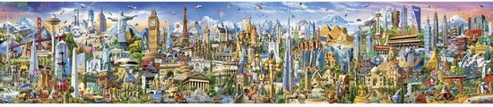 Grote Legpuzzel - 42000 stukjes - De wereld Rond  - Educa Puzzel