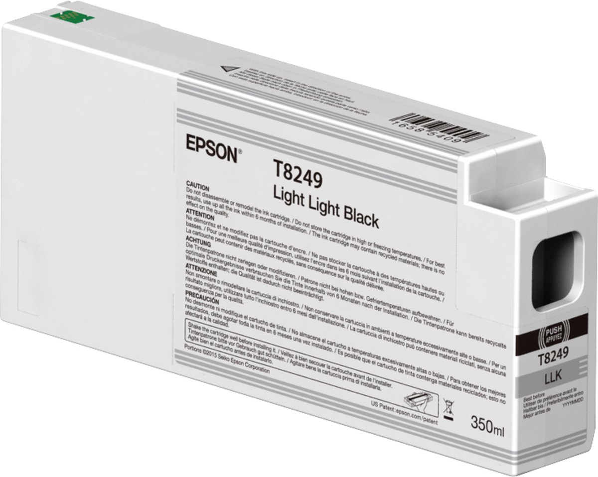 Originele inkt cartridge Epson C13T824900 Grijs