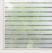 Window Film Strips, Privacy Film, Zelfklevend Frosted Glass Privacy Film Screen, Striped Film voor op kantoor, Anti-UV