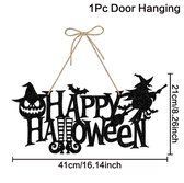 Halloween- Decoratie- voordeur- decoratie- horror- oktober- party