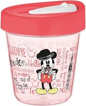 DISNEY Mickey Mouse Gobelet de voyage rouge 350ml