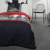 TODAY Clem Cotton 1 persoons bedset - 140 x 200 cm - Red Print