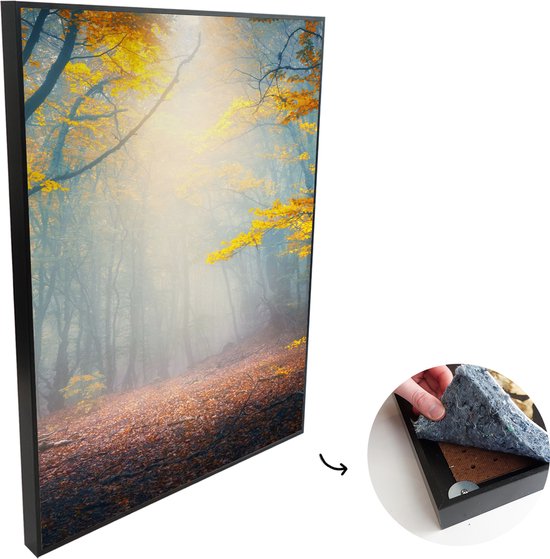 Tableau Acoustique Murando 135x90 Cm 3 Parties - Panneau Insonorisant Fleur Abstrait