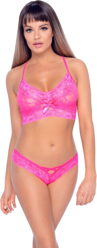 Lingerie Set met Trendy Vrouwelijke Motieven