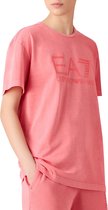 Armani EA7 3RUT04-PJLLZ Unisex Jersey T-Shirt Paradise Pink