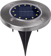 Maclean - Tuinlamp - Solar LED lampen - IP44 - 2 LED - 4000K - Ni-MH 600 mAh, 0,7W,