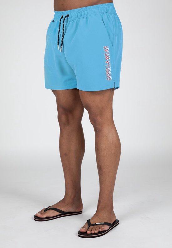 Gorilla Wear Sarasota Swim Shorts - Zwembroek - Blauw - L