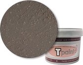 Tierrafino Tpaint - Leem Structuurverf - Wandverf binnen - Plafondverf - 100% Natuurlijk - Gomera Grijs - 6kg