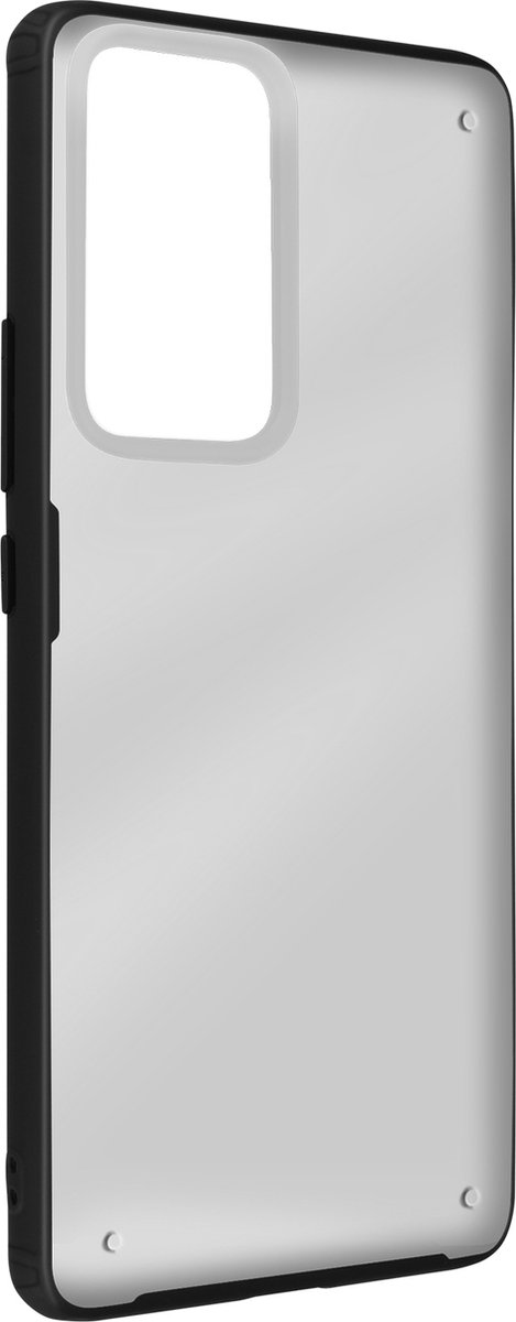 Geschikt voor Xiaomi 12 Pro Stijve Ultradunne Verhoogde Rand Zwarte Case